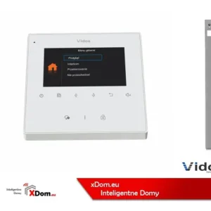 Bestseller Zestaw jednorodzinny wideodomofonu VIDOS. Słupek z wideodomofonem. Monitor 4‘‘ S1201-SP_M1022W