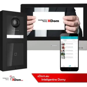 Popularny Zestaw natynkowy wideodomofonu IP Vidos S2101 M2020B czytnik RFID monitor 7‘‘