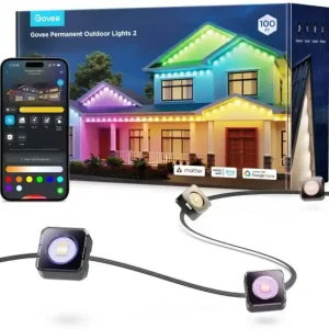 Kup online Govee H705E Permament Outdoor Lights 2 30m Oświetlenie LED RGBICW, Wi-Fi, Bluetooth, IP67